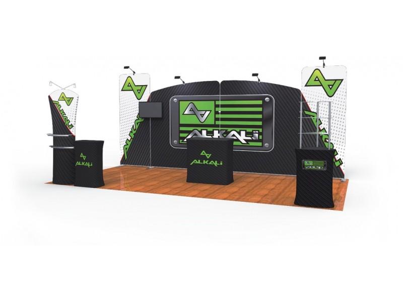 10 x 20ft Portable Exhibition Stand Display Booth ...